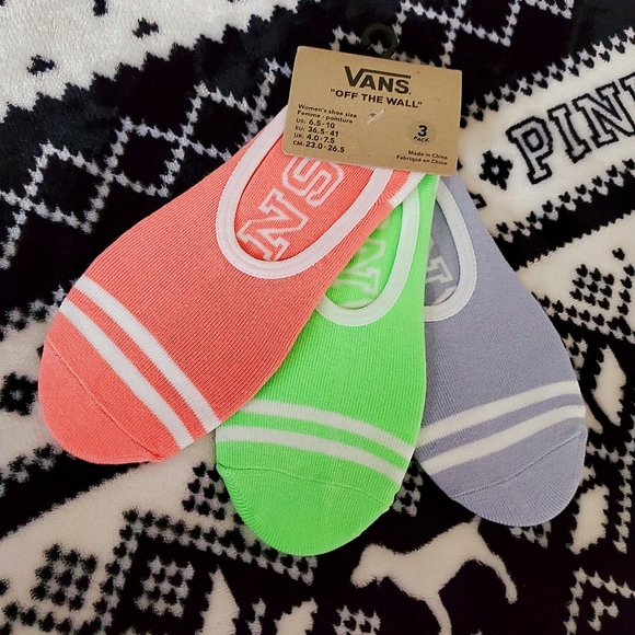 Vans Accessories - Vans 3 Pack of Womens Socks NWT